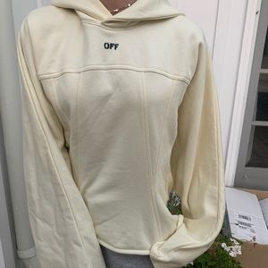 sweatshirt women off white